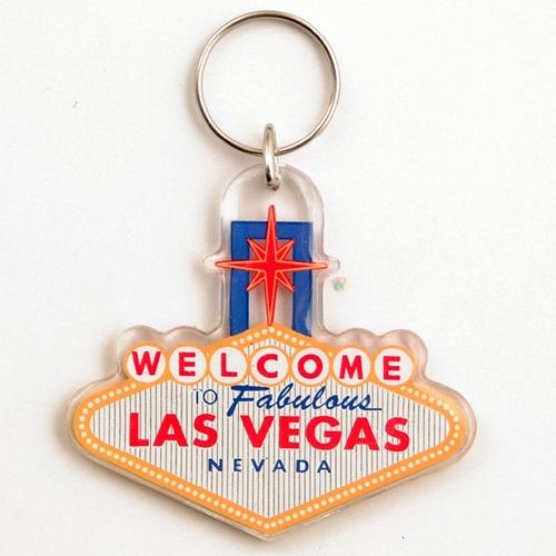 Las Vegas Welcome Sign - Acrylic Key Chain