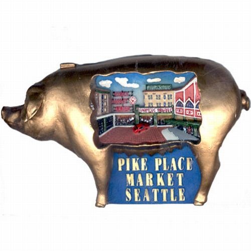 Seattle Market Pig Ornament – SpaceBase Gift Shop