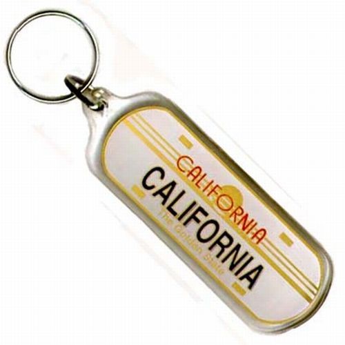 BEVERLY HILLS CALIFORNIA SOUVENIR KEYCHAIN 3.5" BY 1.5" VERY CUTE NEW 