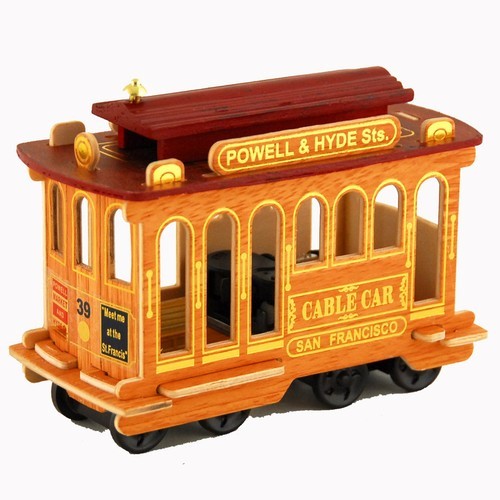 Only from Lefty's 5 Piece San Francisco Cable Car Set