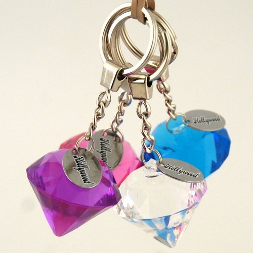 CLGIFT Set of 12 Los Angeles Souvenir Keychain, I Heart La Keychain, I Heart Los Angeles Keychain