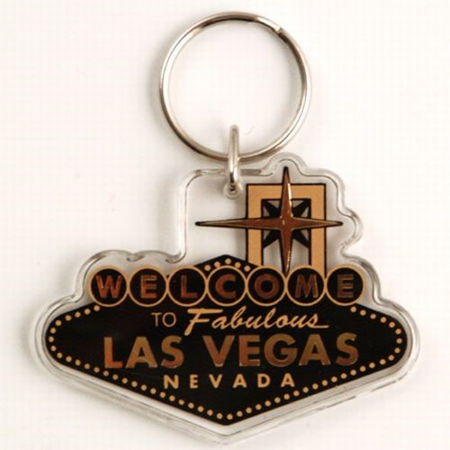 Las Vegas Welcome Sign - Acrylic Key Chain